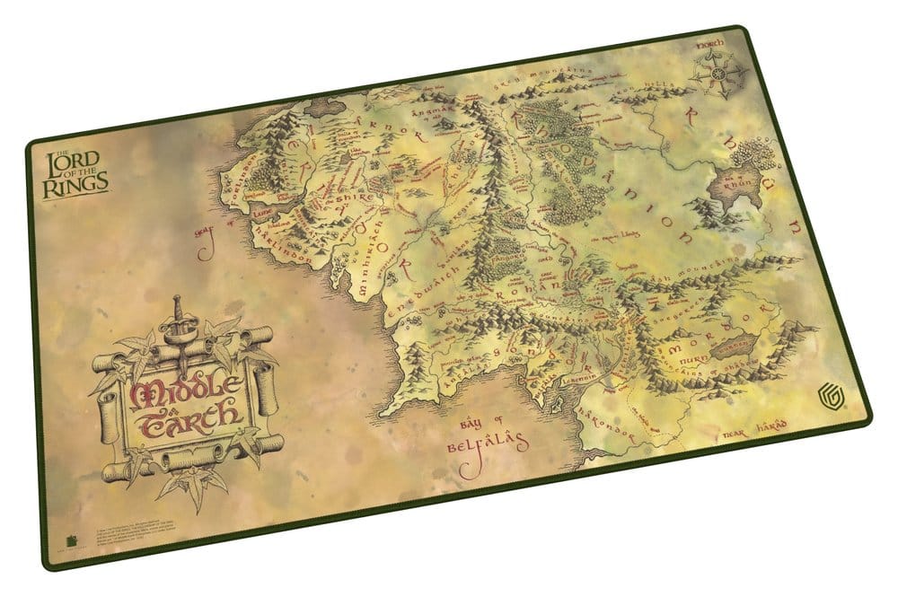 Ultimate Guard Play-Mat Oversized 61x 61cm The Lord of the Rings™ "Places of Middle-earth"
