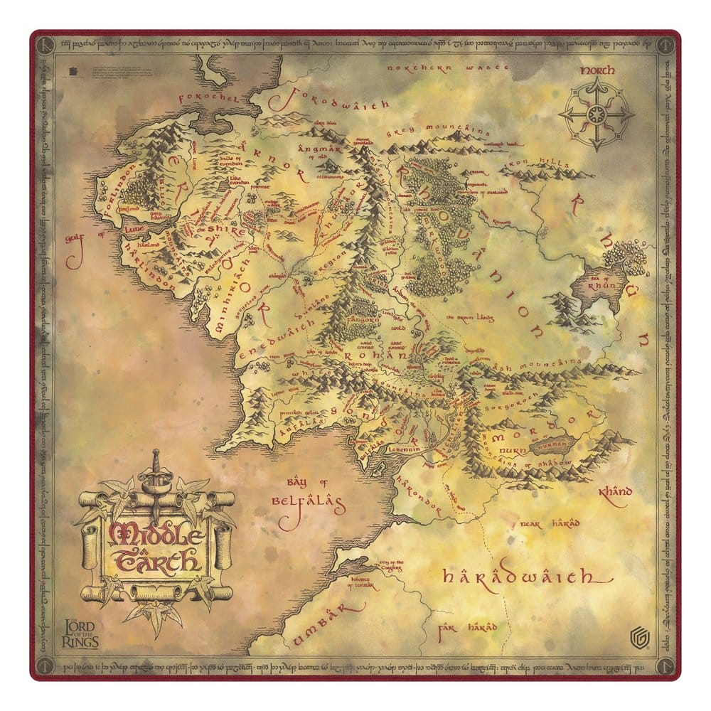 Ultimate Guard Play-Mat The Lord of the Rings™ "Places of Middle-earth"