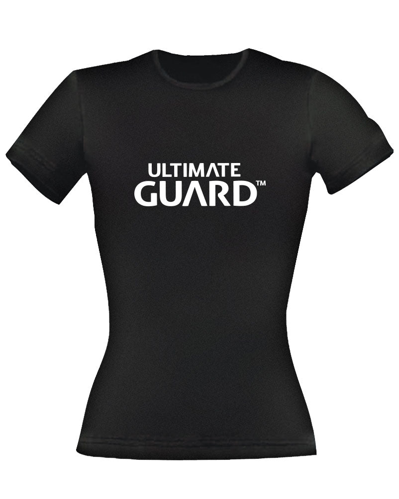 Ultimate Guard Ladies T-Shirt Wordmark Black Size S T-shirts