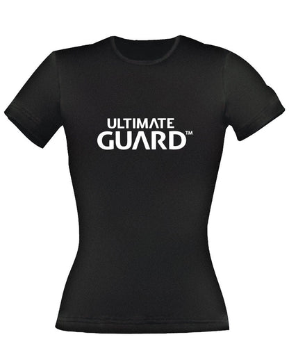 Ultimate Guard Ladies T-Shirt Wordmark Black Size S T-shirts