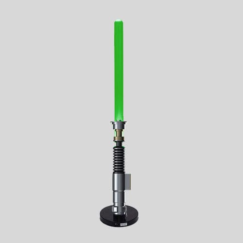 Star Wars Lamp Luke Skywalker Return Of The Jedi Green Lightsaber 59 cm Lamps / Lights