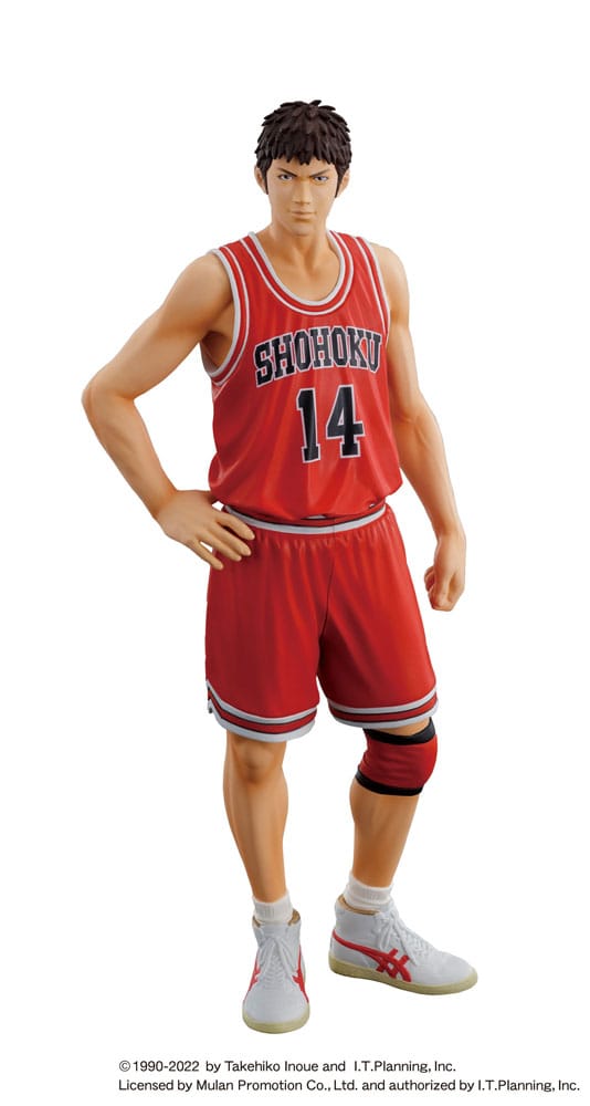 Slam Dunk Scale PVC Statues 5-Pack Shohoku Starting Member Set 15 - 17 cm