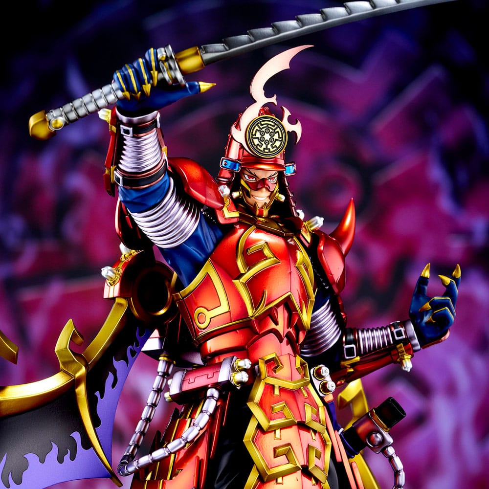Yu-Gi-Oh! Monster Figure Collection Statue PVC Legendary Six Samurai Shi En 35 cm Statues