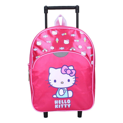 Hello Kitty Trolley Backpack Follow The Rainbow 33 cm