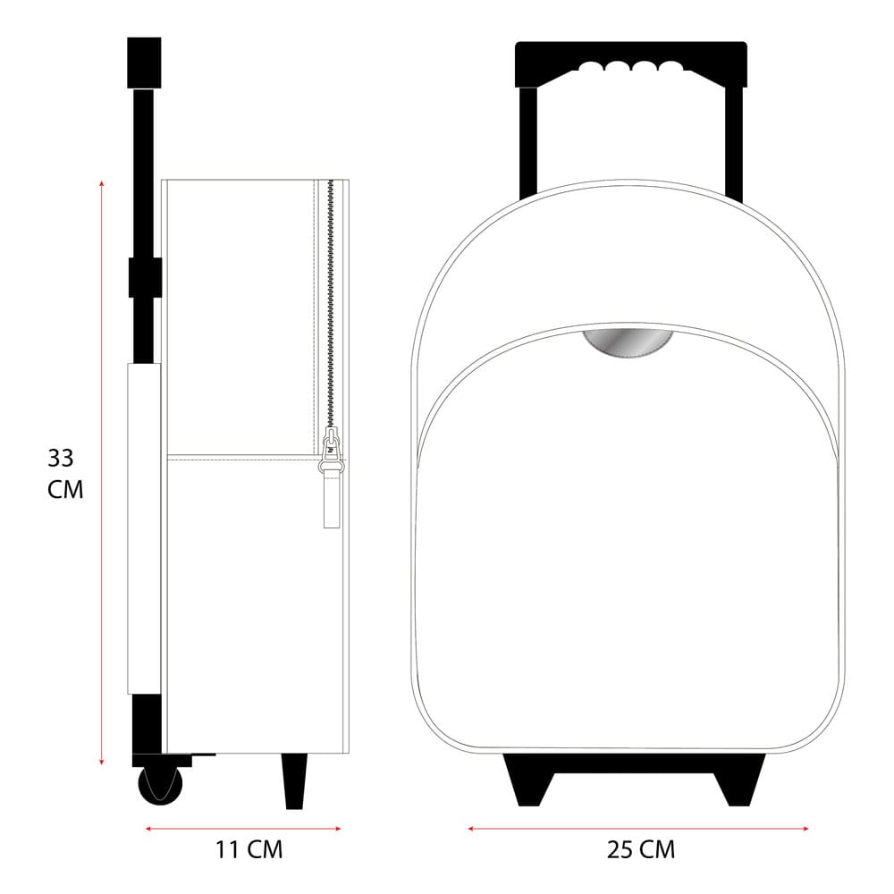 Bluey Trolley Backpack Jump into Fun 33 cm