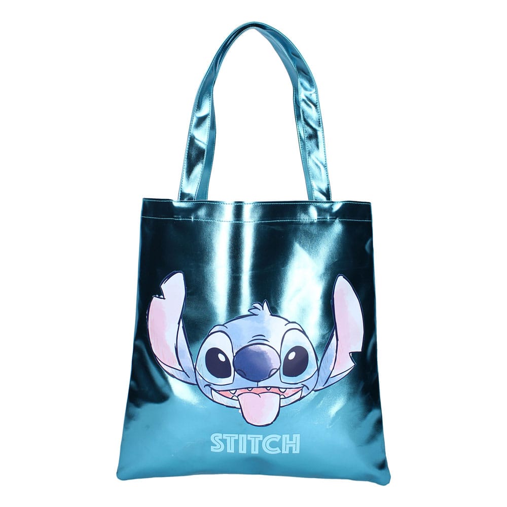 Lilo & Stitch Tote Bag Stitch Moves Metallic Bags