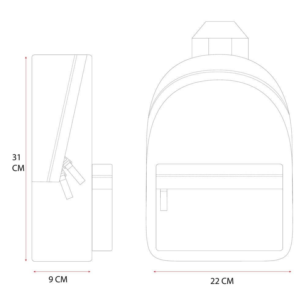 Lilo & Stitch Backpack Made For Fun 31 cm