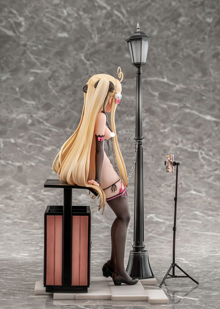 Original Character PVC Statue 1/6 Gyakuryuu Chakai Asaba Tokisaki Illustration By Taketori Zaiku 25 cm Statues