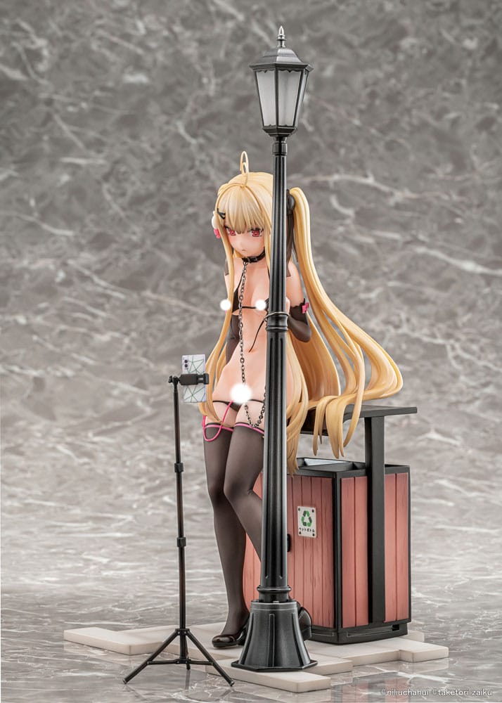 Original Character PVC Statue 1/6 Gyakuryuu Chakai Asaba Tokisaki Illustration By Taketori Zaiku 25 cm Statues
