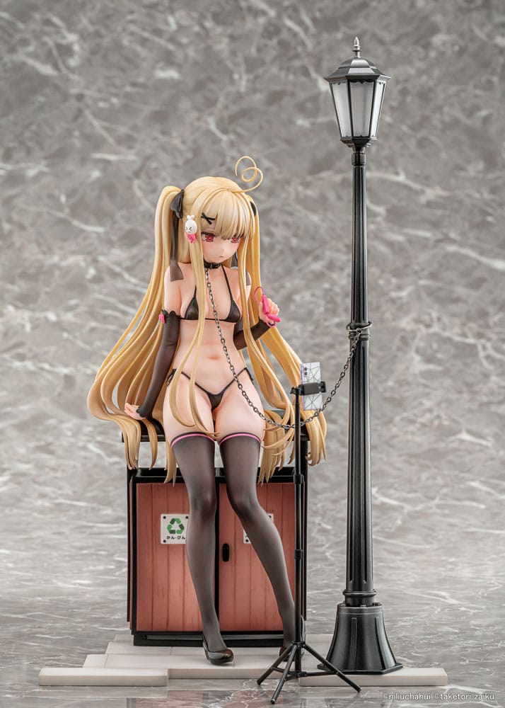 Original Character PVC Statue 1/6 Gyakuryuu Chakai Asaba Tokisaki Illustration By Taketori Zaiku 25 cm Statues