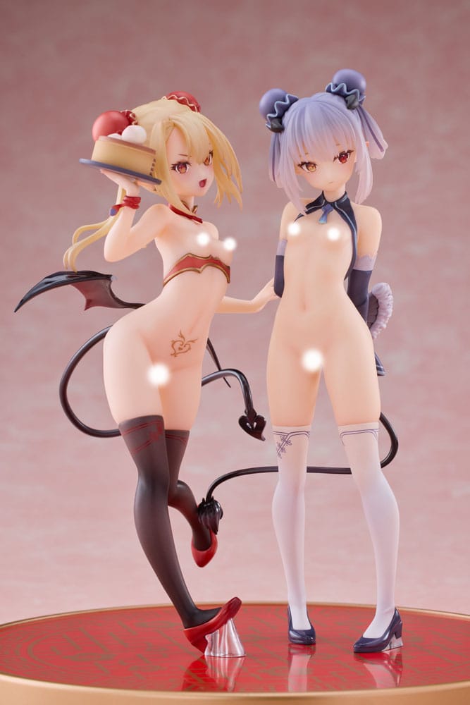 Original Character PVC Statues 1/8 Tamano Kedama Tiffany & Chloe 16 cm Statues