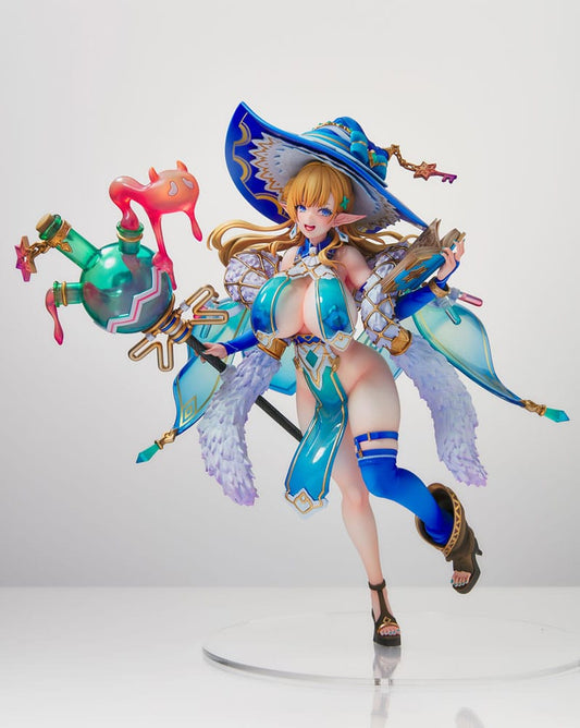 Original Character Elf Village Series PVC Statue 1/6 15th Villager Milklinde Antenna 25 cm Statues