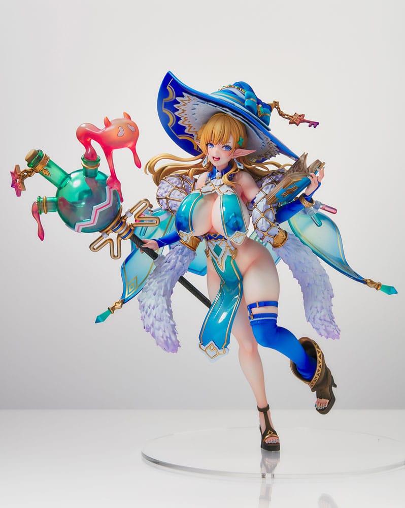 Original Character Elf Village Series PVC Statue 1/6 15th Villager Milklinde Antenna Shop Limited Ver. 25 cm Statues