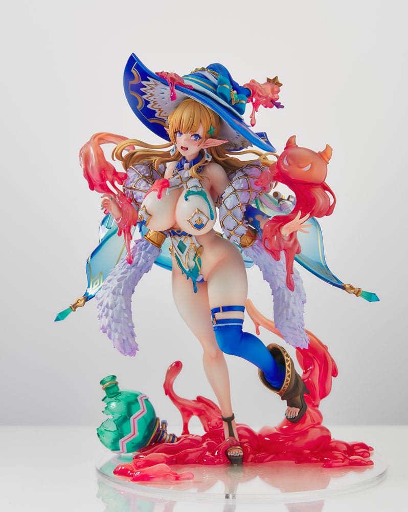 Original Character Elf Village Series PVC Statue 1/6 15th Villager Milklinde Antenna Shop Limited Ver. 25 cm