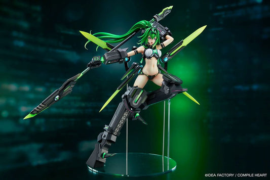 New Dimension Game Neptunia VII PVC Statue 1/7 Next Green 38 cm Action figures
