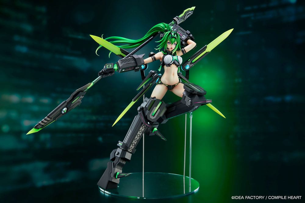 New Dimension Game Neptunia VII PVC Statue 1/7 Next Green Limited Edition 38 cm