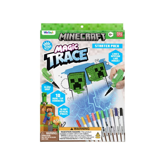 Minecraft Invisible Writers Magic Trace Starter pack and refills Stationery