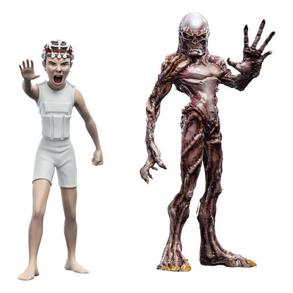 Stranger Things Mini Epics Vinyl Figures Vecna & Eleven (Season 4) Twin Pack 16 cm Mini-figures