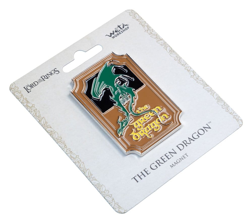 Lord of the Rings Magnet The Green Dragon (Enamel) 7 cm