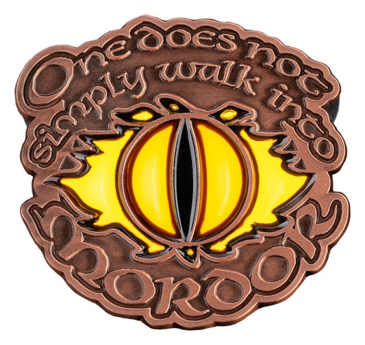 Lord of the Rings Collectors Pin One Does Not Simply Walk Into Mordor 4 cm