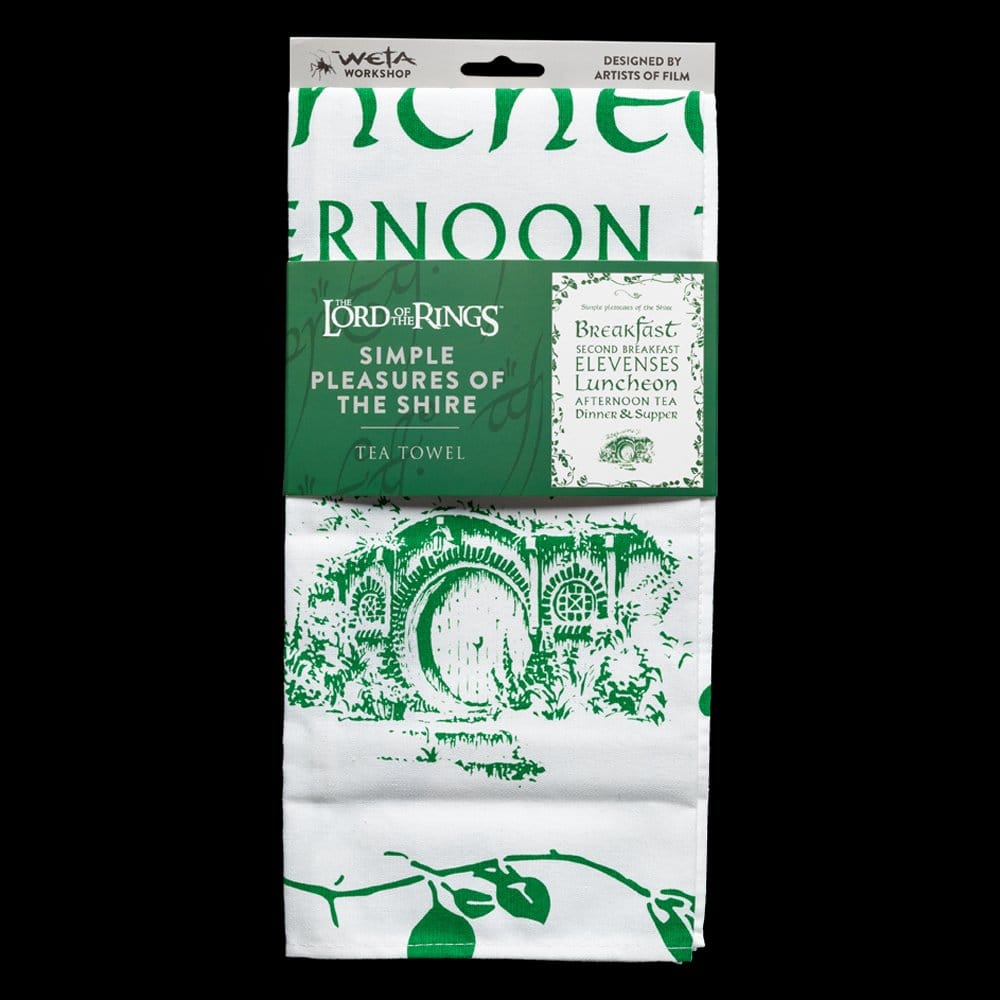Lord of the Rings Tea Towel Simple Pleasures of the Shire 72 cm