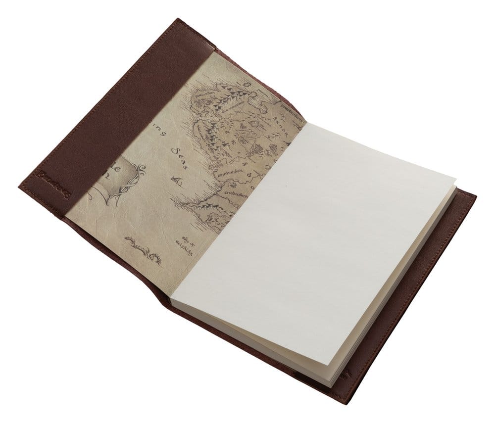 Lord of the Rings Notebook Middle-earth Leather 23 cm