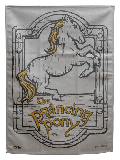 Lord of the Rings Tea Towel 2-Pack Green Dragon & Prancing Pony 69 cm