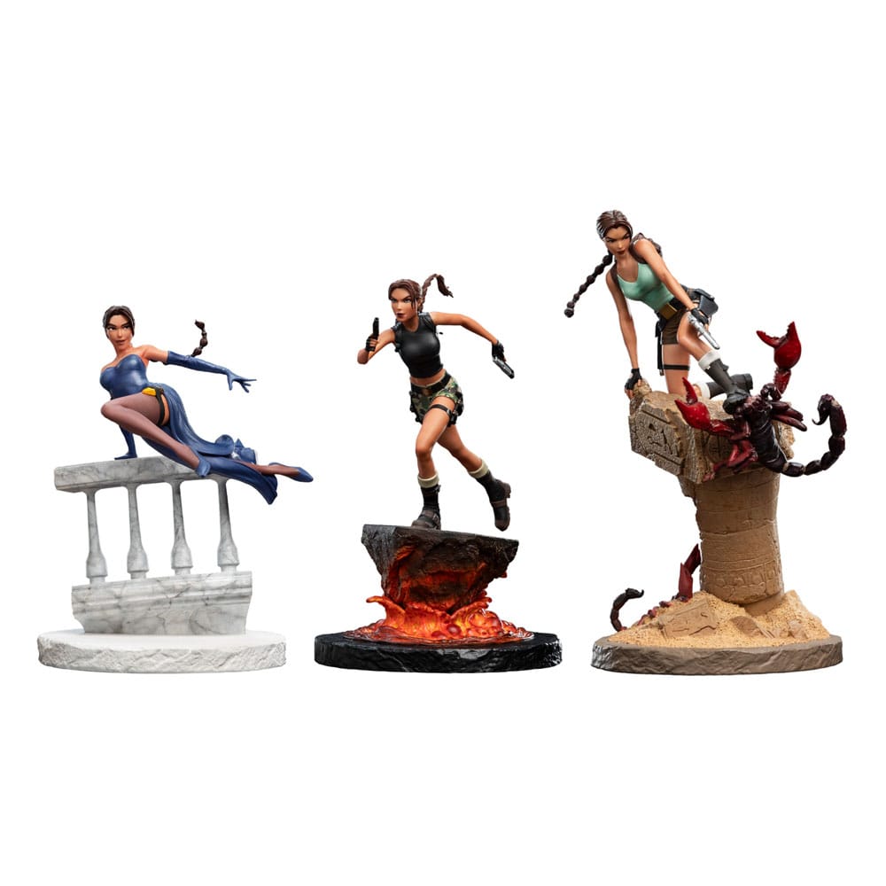 Tomb Raider Mini Statue Lara Croft: The Sanctuary of Flame 18 cm Statues
