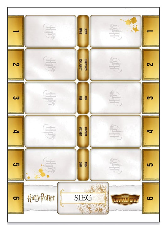 Harry Potter Board Game Battle Mat *German Version*