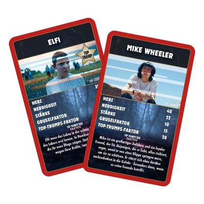 Stranger Things Card Game Top Trumps Collectables *German Version*