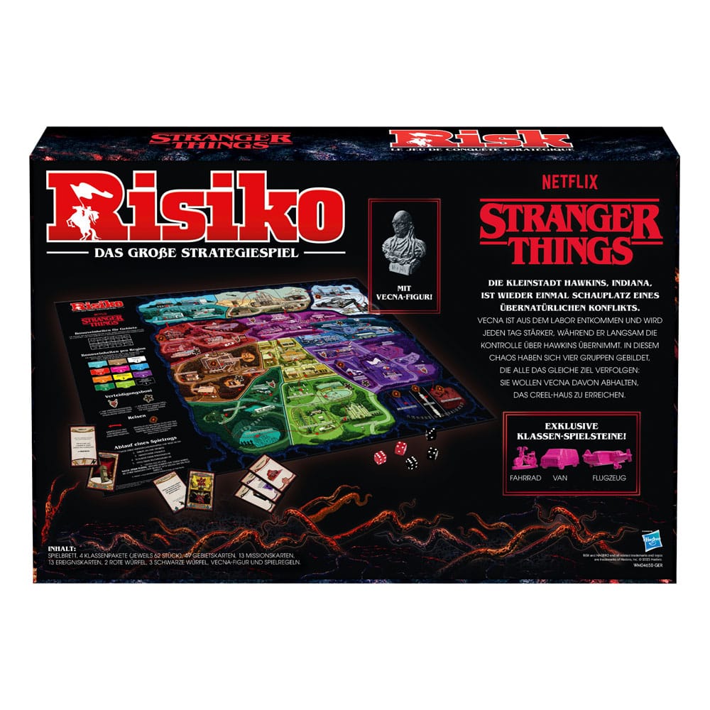 Stranger Things Board Game Risk *German Version*