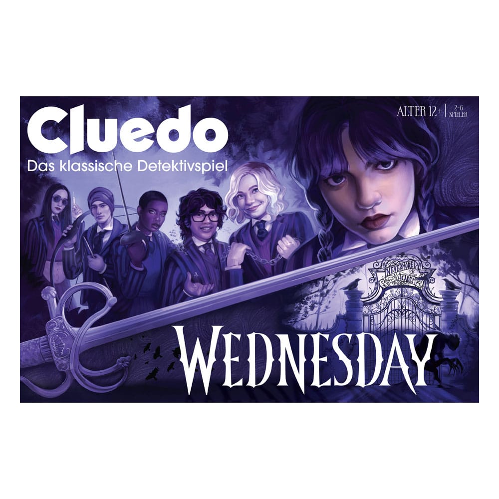 Wednesday Board Game Clue *German Version*