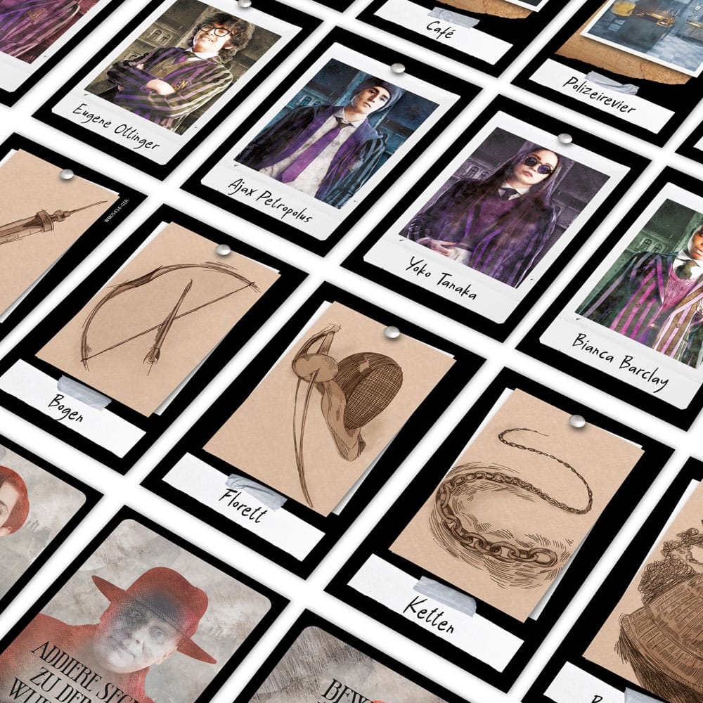 Wednesday Board Game Clue *German Version* Board games and accessories