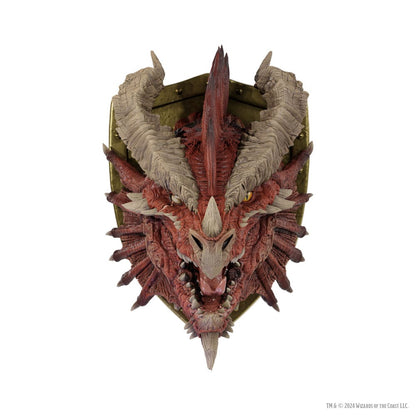 D&D Replicas of the Realms Life-Size Foam Figure Ancient Red Dragon Trophy Plaque - Limited Edition 50th Anniversary 56 cm