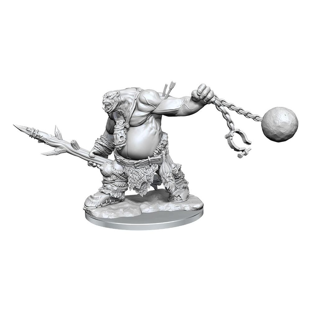 Dungeons & Dragons Frameworks Miniature Model Kit Ogre Miniature Gaming & Tabletop
