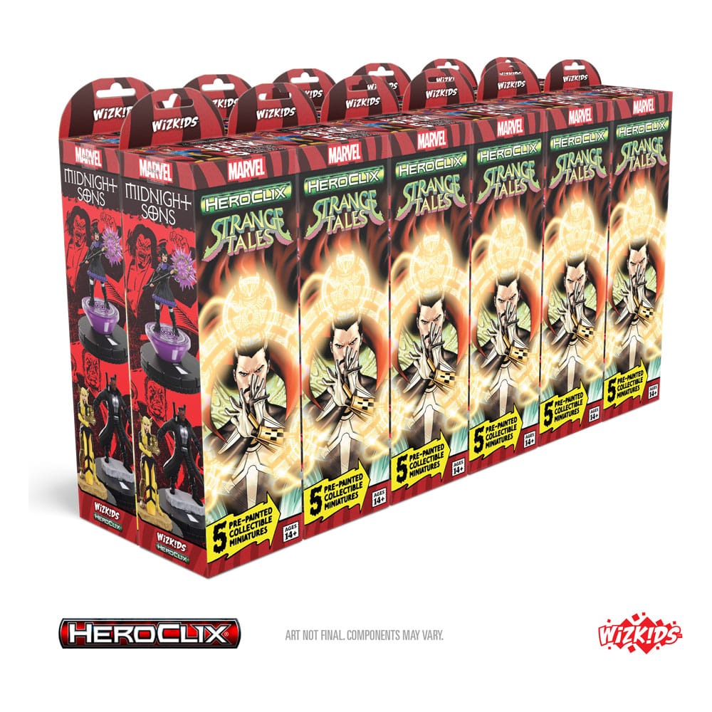 Marvel HeroClix: Strange Tales Booster Brick (12)
