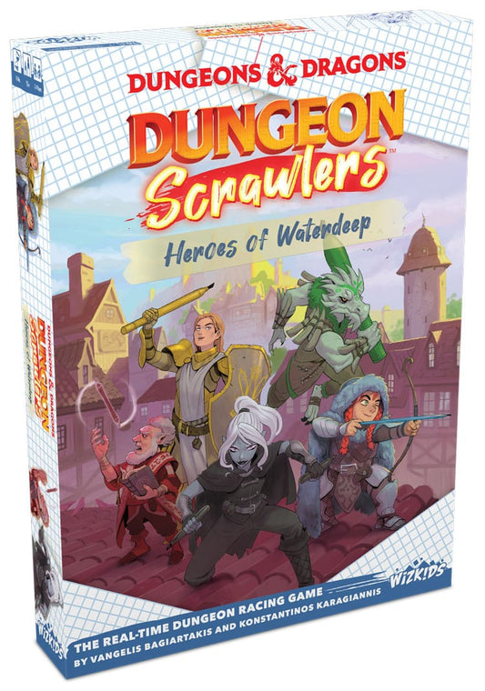 Dungeons & Dragons: Dungeon Scrawlers - Heroes of Waterdeep Strategy Game *English Version* Board games and accessories