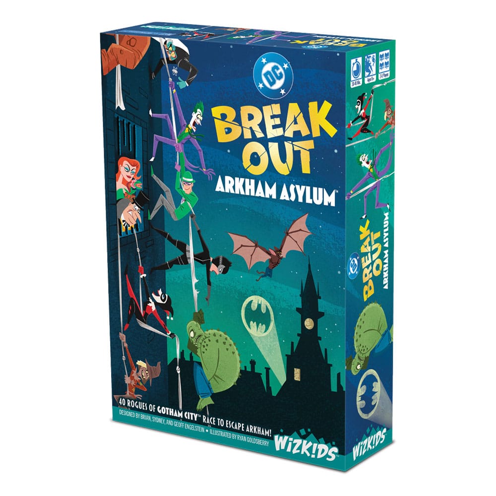 DC Breakout: Arkham Asylum Card Game *English Version* Card Games