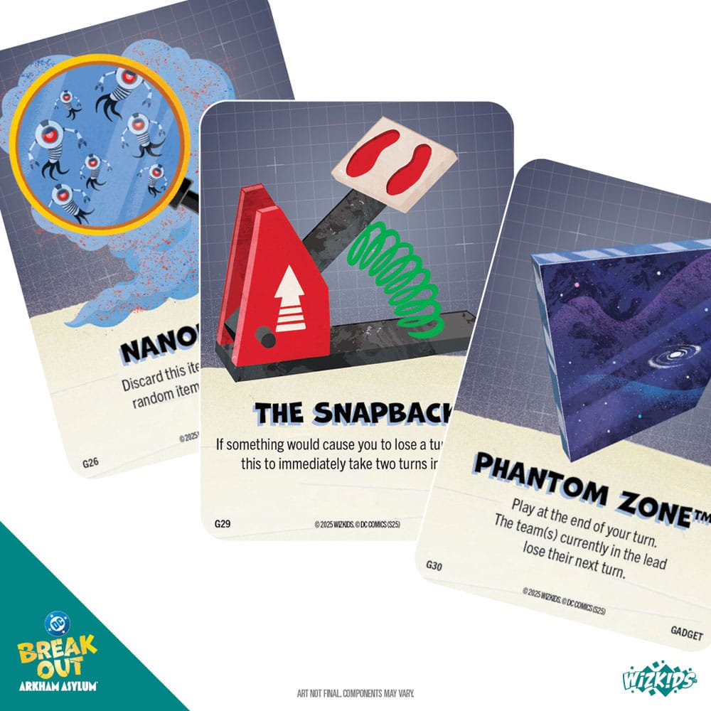 DC Breakout: Arkham Asylum Card Game *English Version*