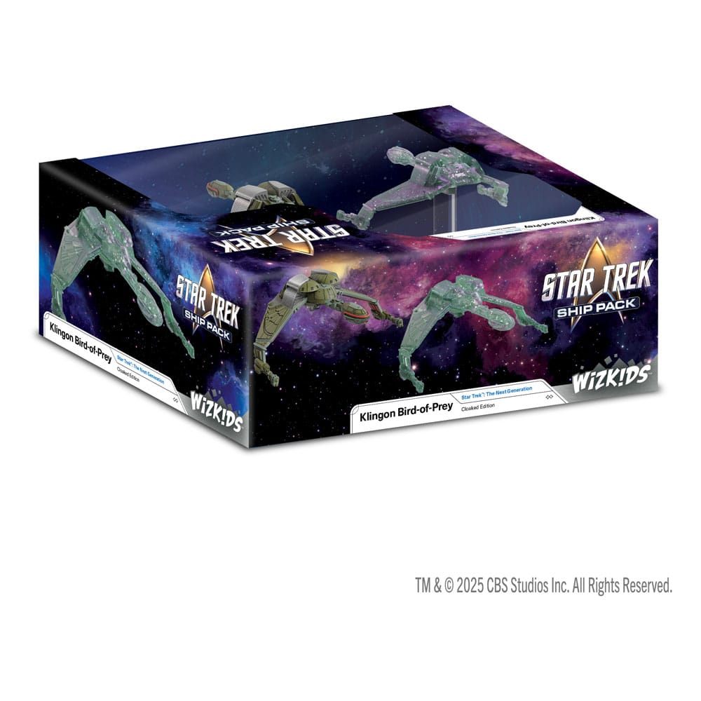 Star Trek: Into the Unknown Miniatures Bird-of-Prey Special Cloaked Edition *English Version*