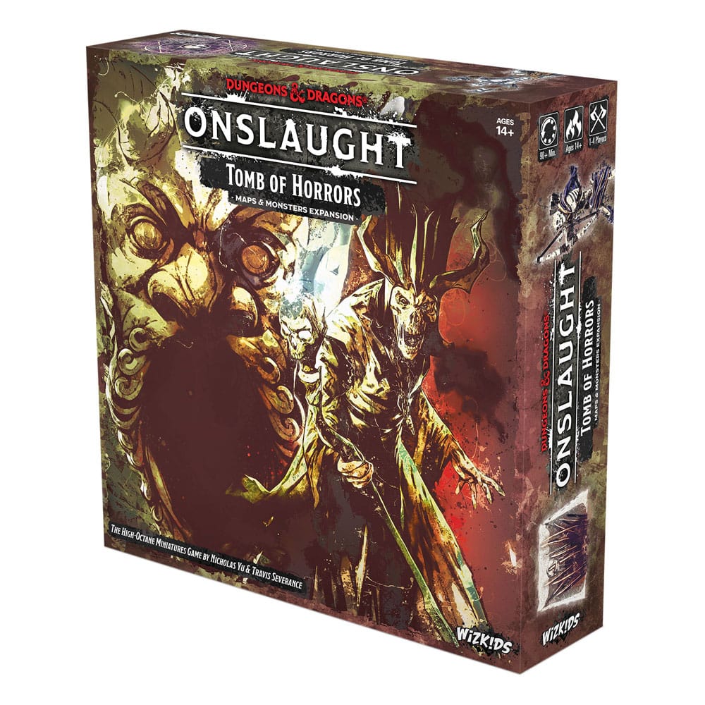 Dungeons & Dragons Game Expansion Onslaught Tomb of Horrors - Maps & Monsters Expansion *English Version* Miniature