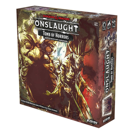 Dungeons & Dragons Game Expansion Onslaught Tomb of Horrors - Maps & Monsters Expansion *English Version* Miniature