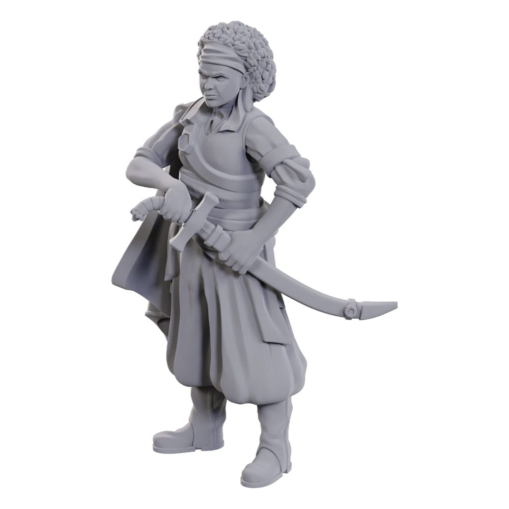 D&D Nolzur's Marvelous Miniatures Unpainted Miniatures Ansalon Human Rogue 10 cm