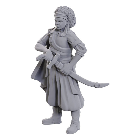 D&D Nolzur's Marvelous Miniatures Unpainted Miniatures Ansalon Human Rogue 10 cm