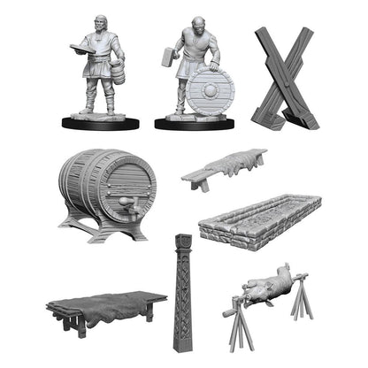 WizKids Deep Cuts Unpainted Miniatures Vikings Miniature Gaming & Tabletop