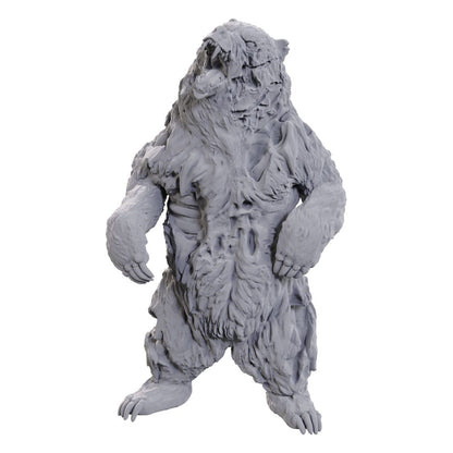 WizKids Deep Cuts Unpainted Miniature Zombie Grizzly Bear Miniature Gaming & Tabletop