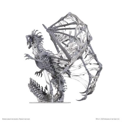 D&D Nolzur's Marvelous Miniatures Unpainted Miniatures Black Dracolich 30 cm