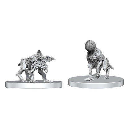 Stranger Things Unpainted Miniatures Demodogs