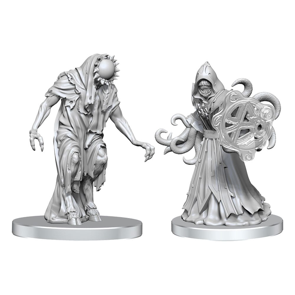 Pathfinder Deep Cuts Unpainted Miniatures Aghash & Venedaemon (Pact Daemon) Miniature Gaming