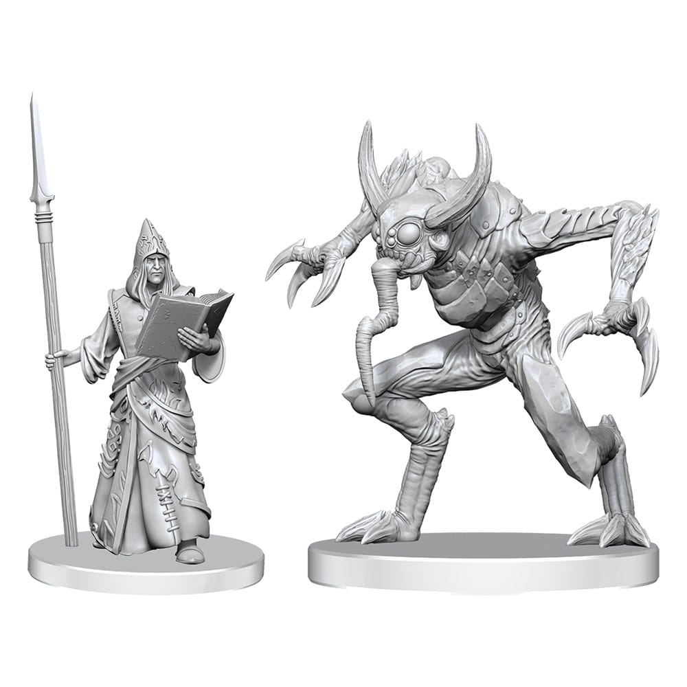 Pathfinder Deep Cuts Unpainted Miniatures Vloriak (Despoiler Demon) & Demonologist